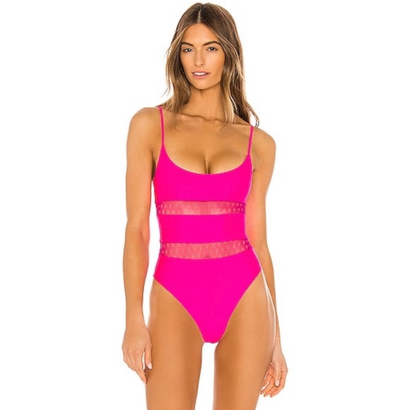 Lovers and Friends Jet One Piece in Pitaya XS - Picture 1 of 10
